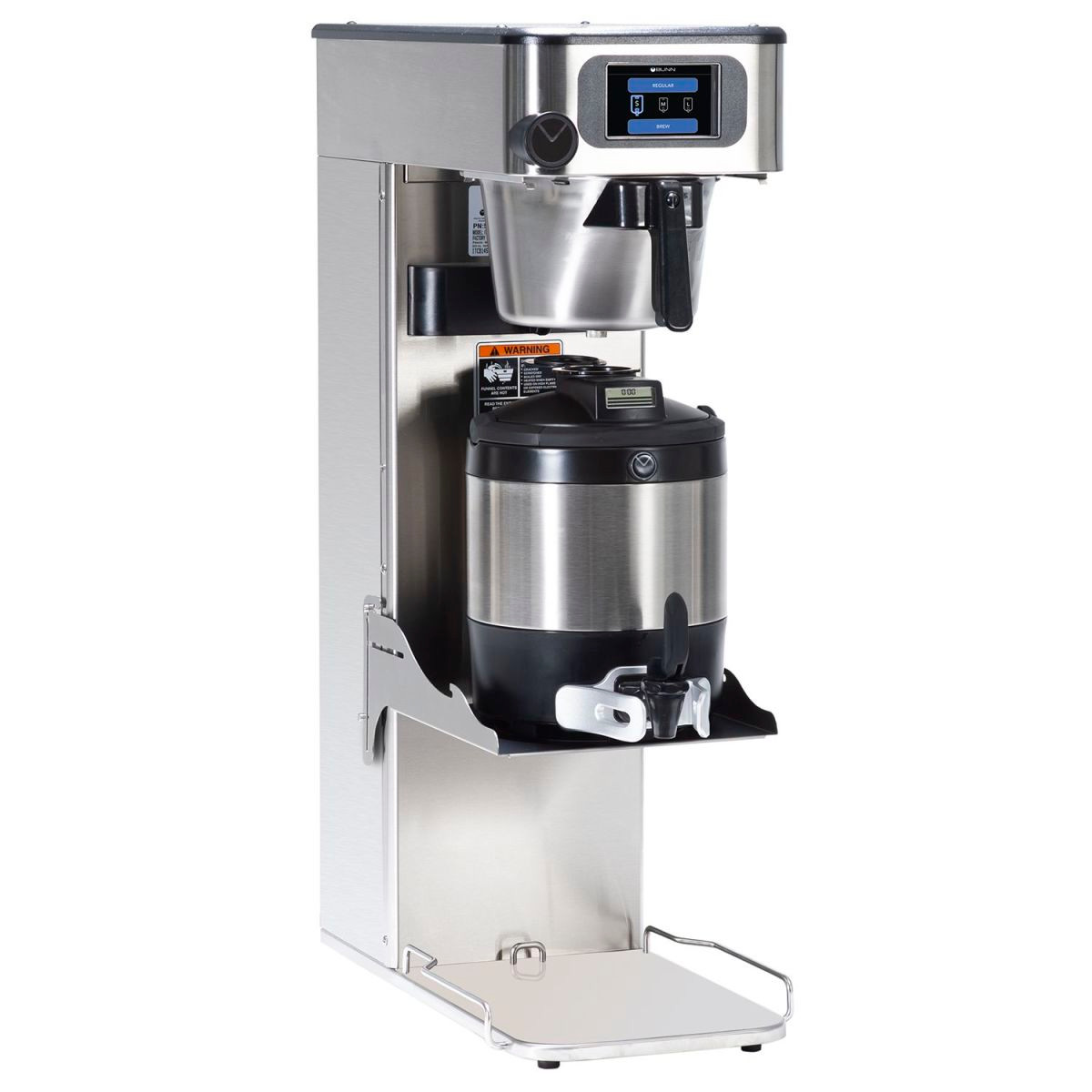 BUNN - ITCB-DV Infusion Series Platinum Edition Tea & Coffee Brewer Dual Volt w/ Tray - 52500.6100