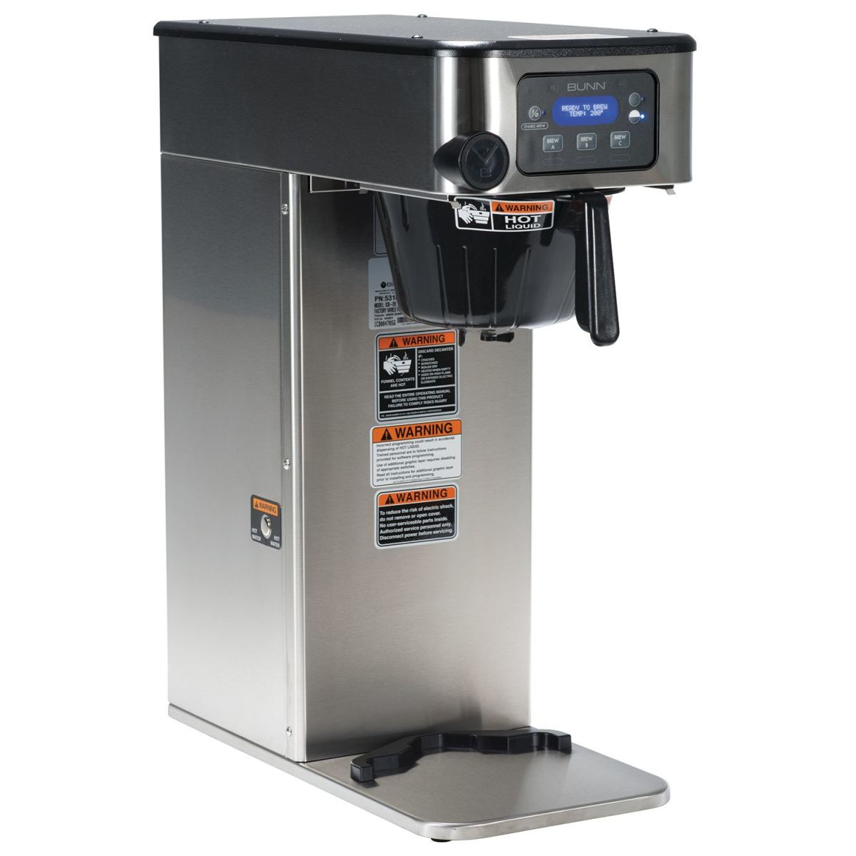 BUNN - ICB Infusion Series Coffee Brewer Dual Volt - 53100.6100