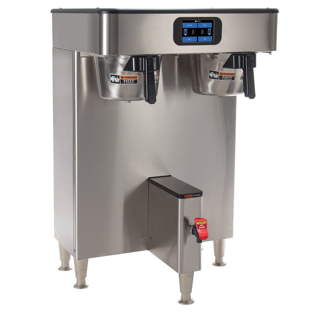 BUNN - ICB ThermoFresh 1.5 Gallon Platinum Edition Twin Coffee Brewer 120/240V - 54200.6101