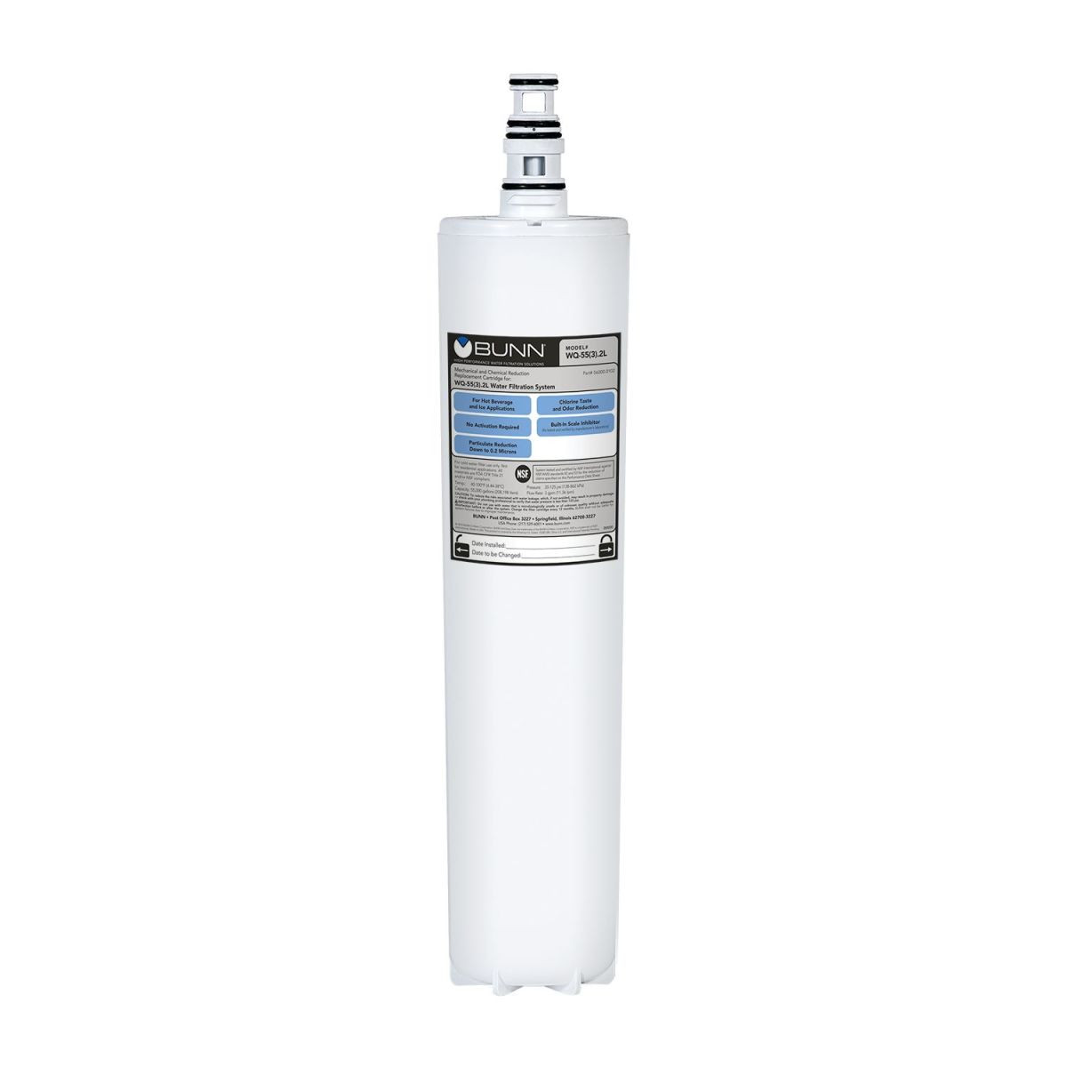 BUNN - WQ-55(3).2L High Performance Water Filtration Cartridge - 56000.0102