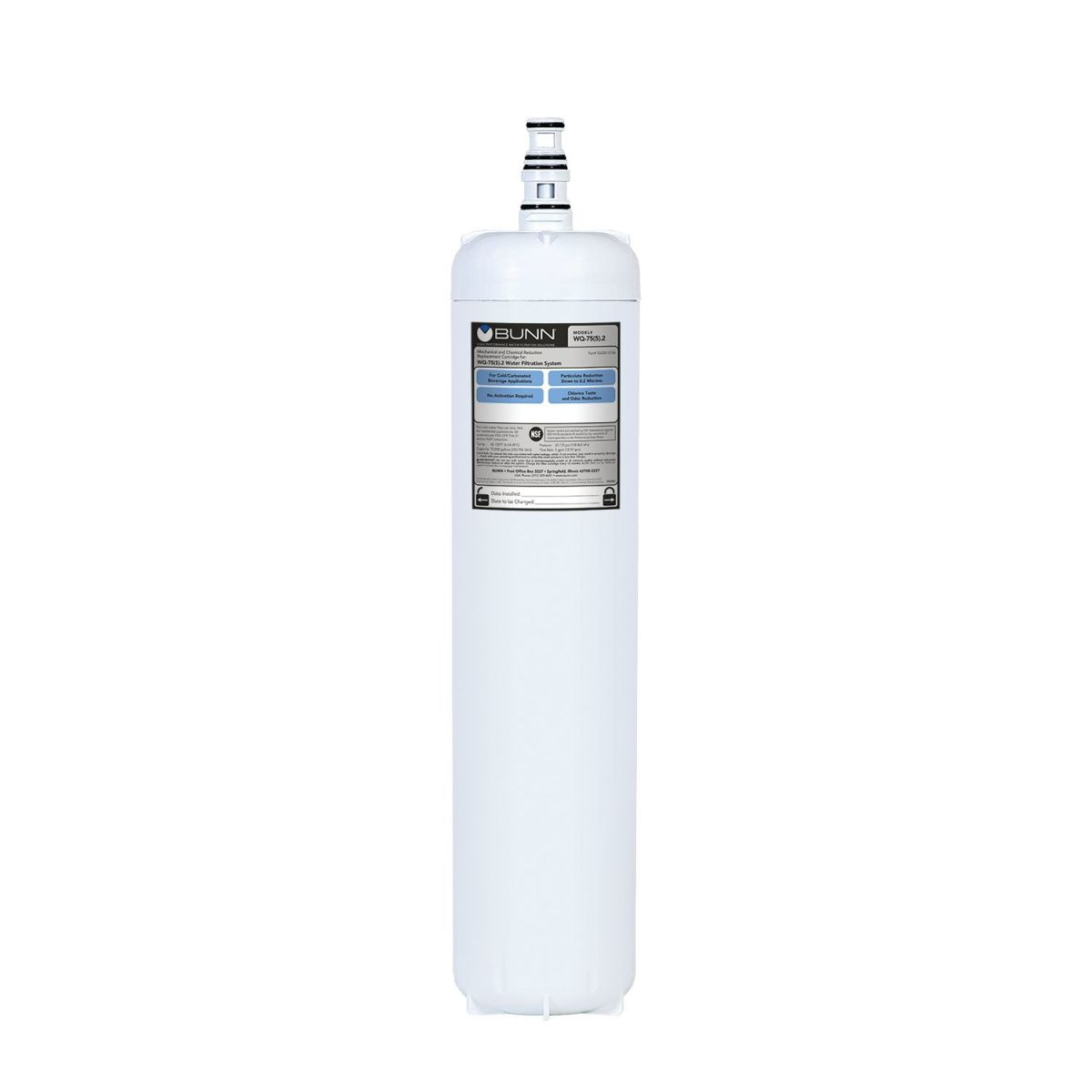 BUNN - WQ-75(5).2 High Performance Water Filtration Cartridge - 56000.0106