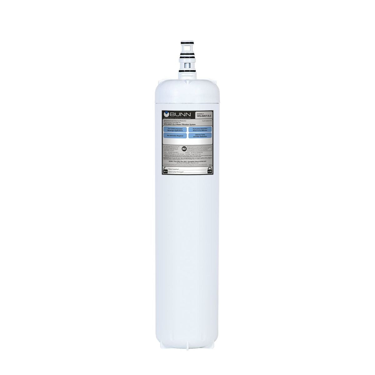BUNN - WQ-265(7.5).2 High Performance Water Filtration Cartridge - 56000.0140