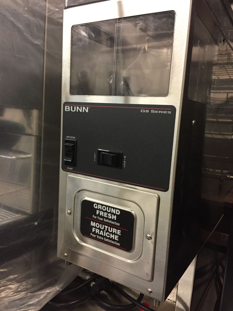 BUNN G9 Commercial Coffee Grinder – Dual Hopper