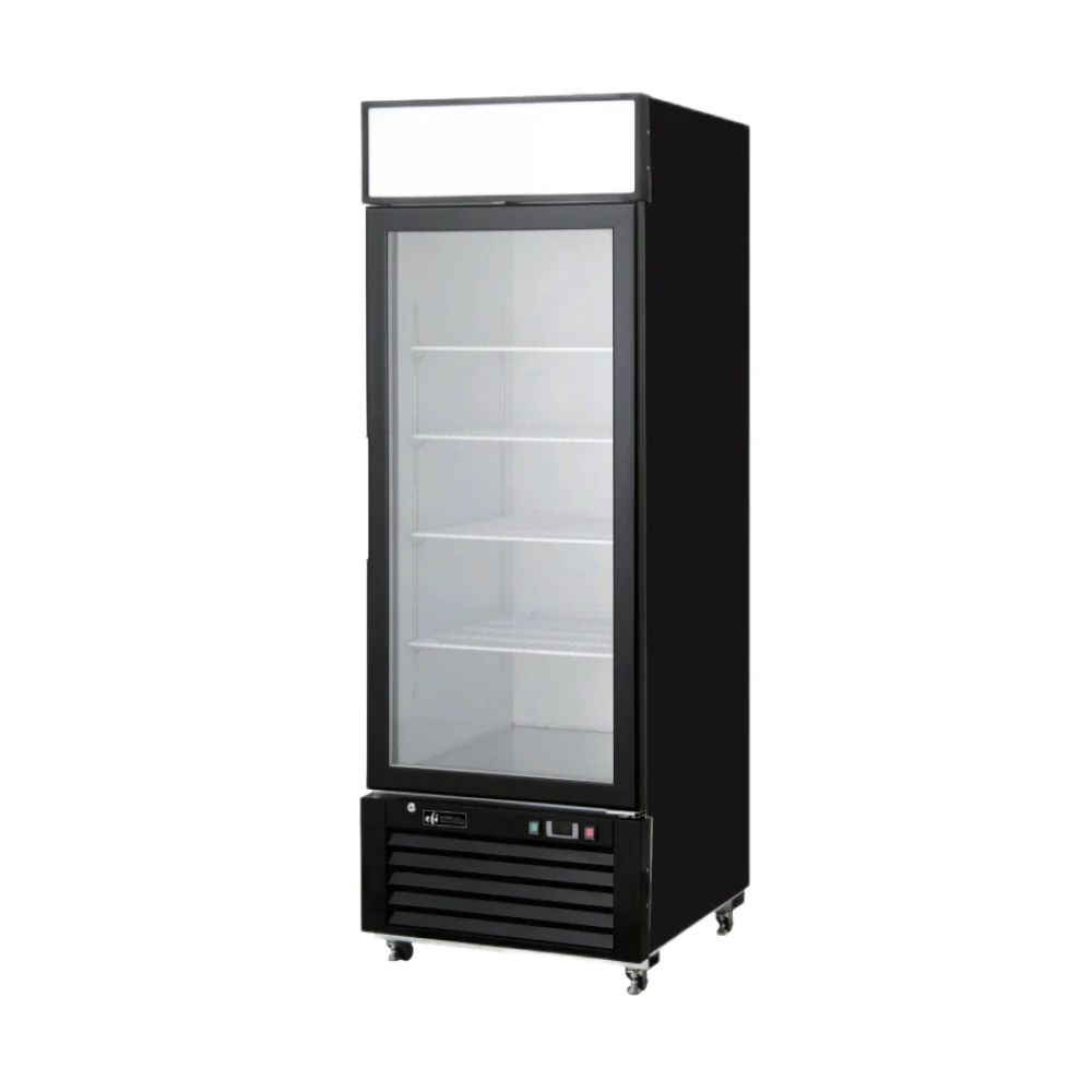 EFI C1-24GDVC 24" Glass Door Refrigerated Merchandiser - 11.1 Cu. Ft.