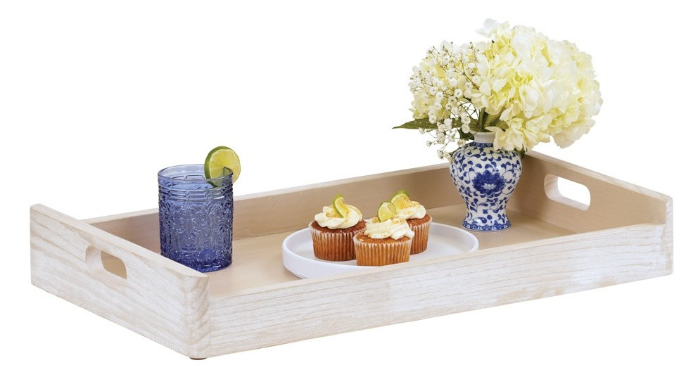 Cal Mil - 23.25" Newport Room Service Tray W/ Handles - 224541220113