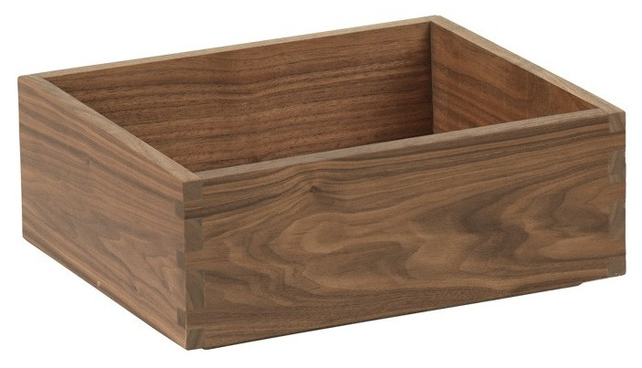 Cal Mil - 12" x 6" Sydney Walnut Tall Tray - 231061012678