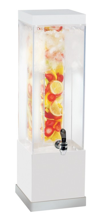 Cal Mil - 3 Gallon Luxe Beverage Dispenser W/ Infusion Chamber & Base - 30023INF55