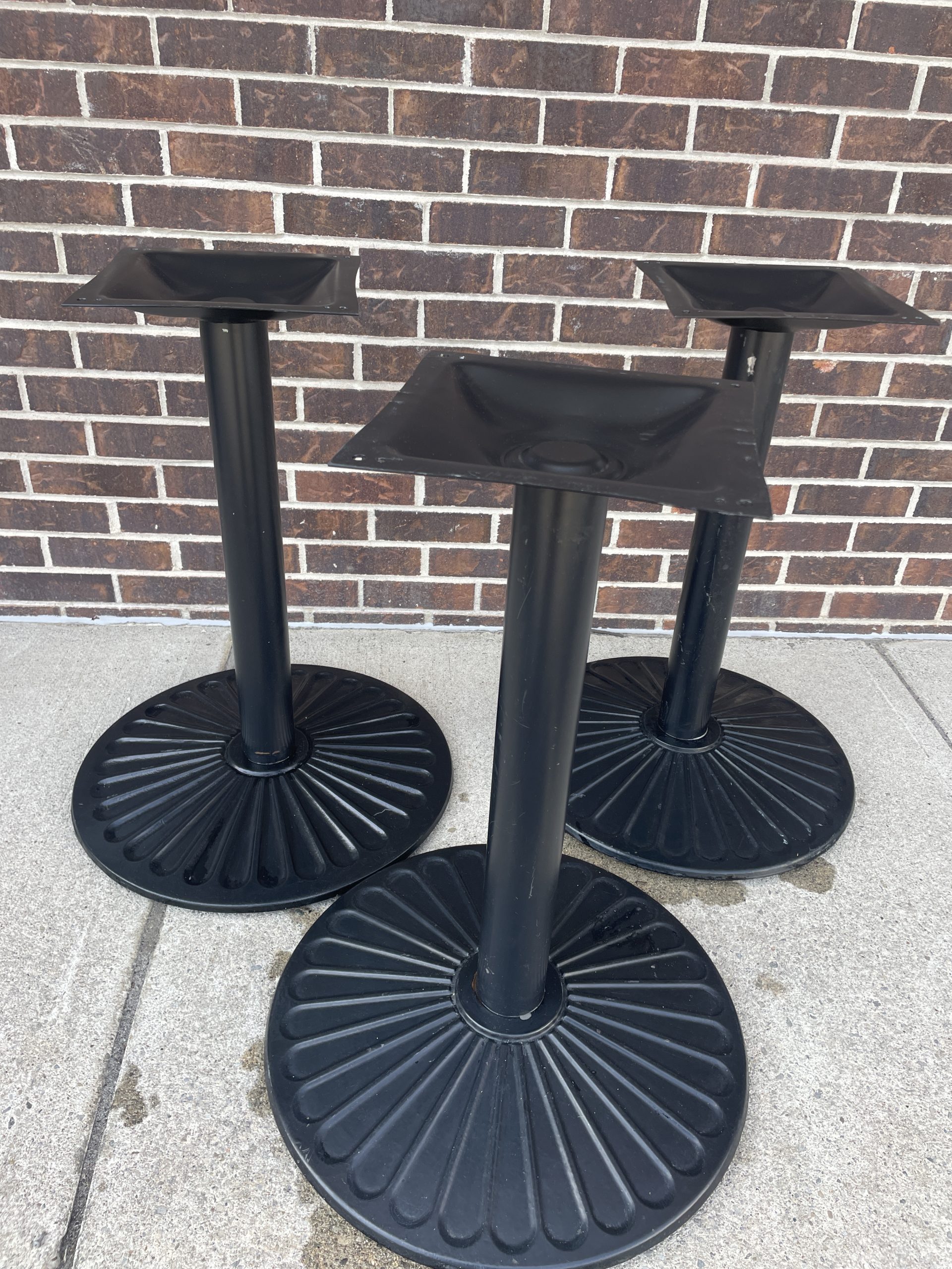 Cast Iron Restaurant Table Bases