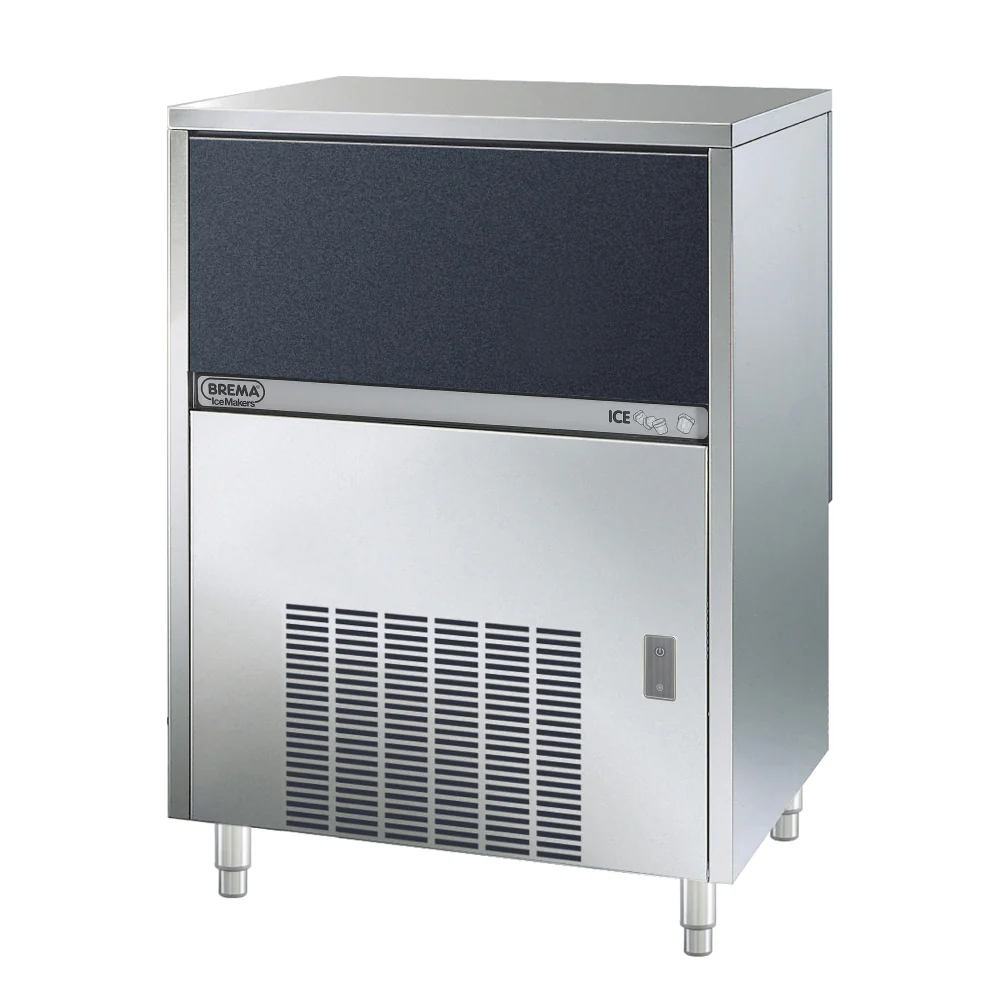 Brema CB640A HC AWS 29" Air Cooled Undercounter Regular Sized Cube Ice Machine - 145 Lbs.