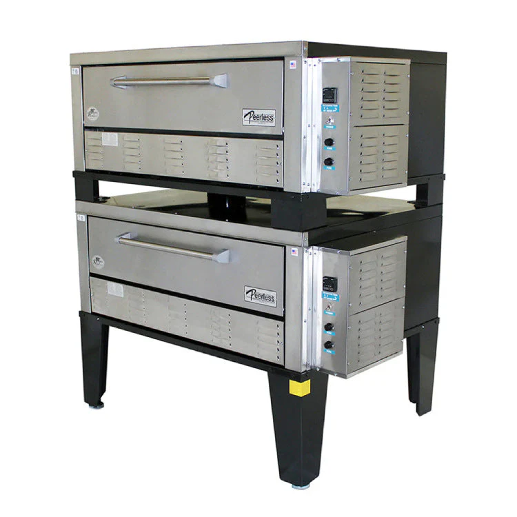 Peerless CE42BESC 56" Double Deck Electric Bake / Roast Oven - 220V, 8 kW