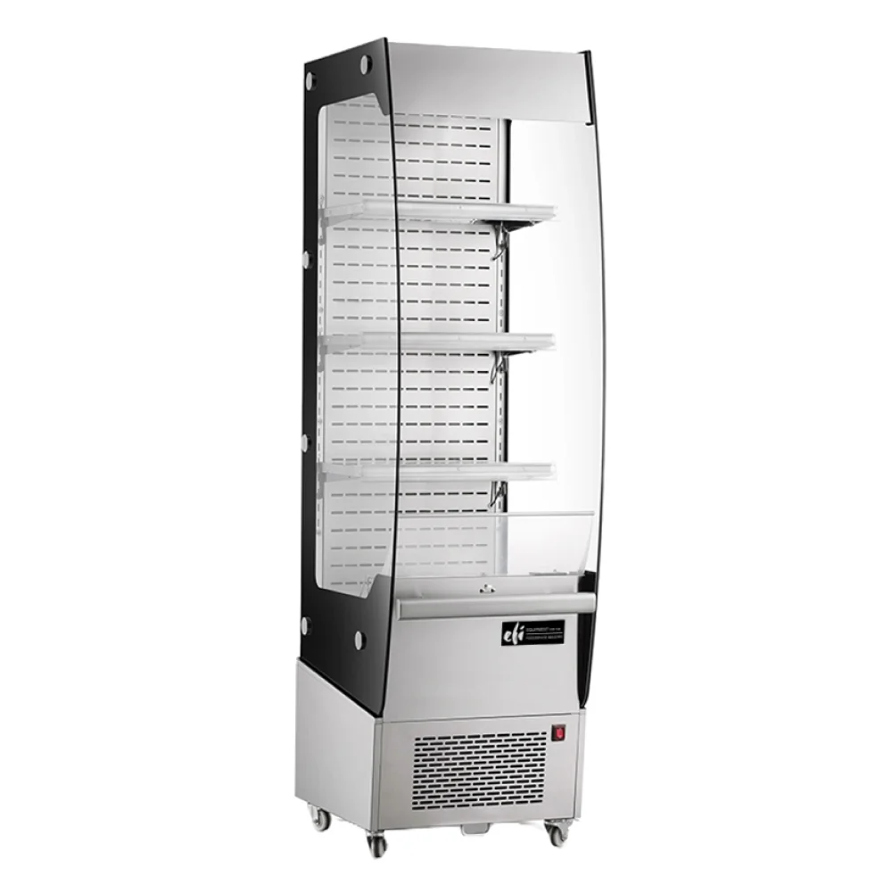 EFI CGOM-1969 19" Curved Refrigerated Open Air Merchandiser - 7.8 Cu. Ft.