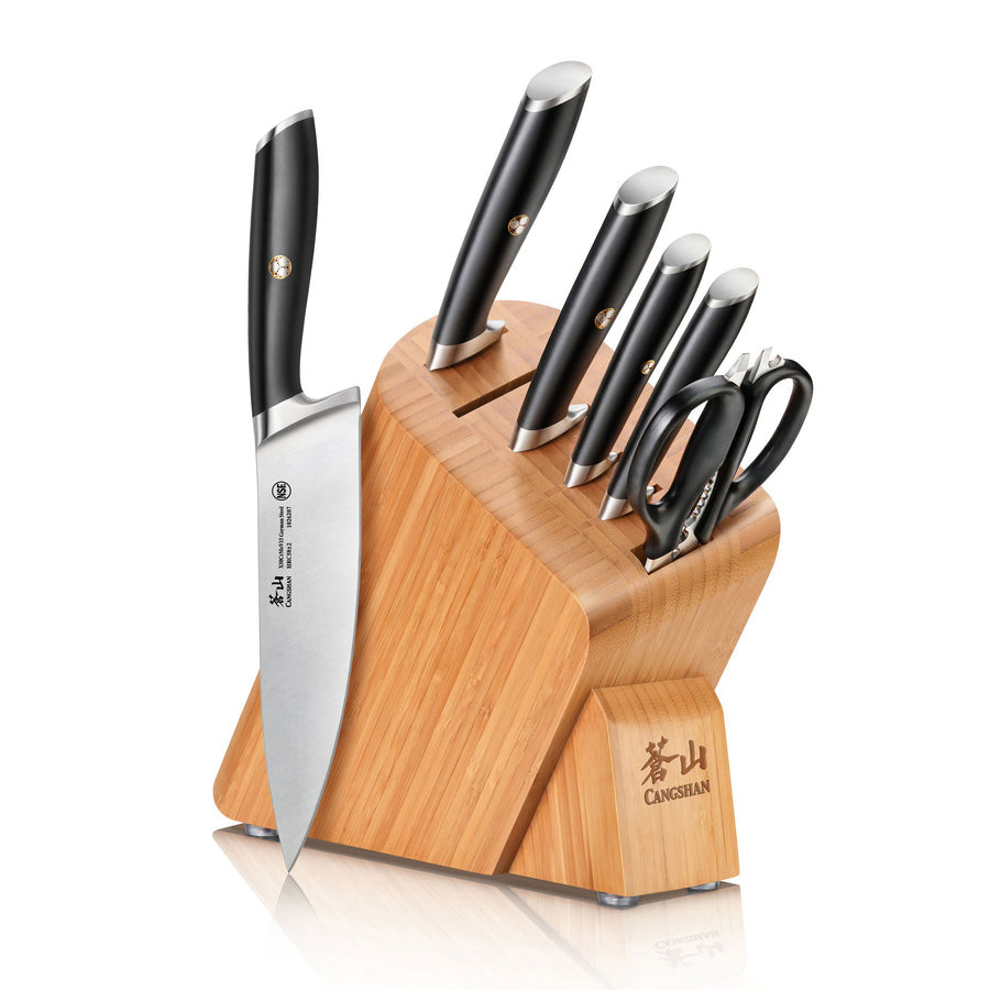 Cangshan - L-Series 7 PC Knife Block Set