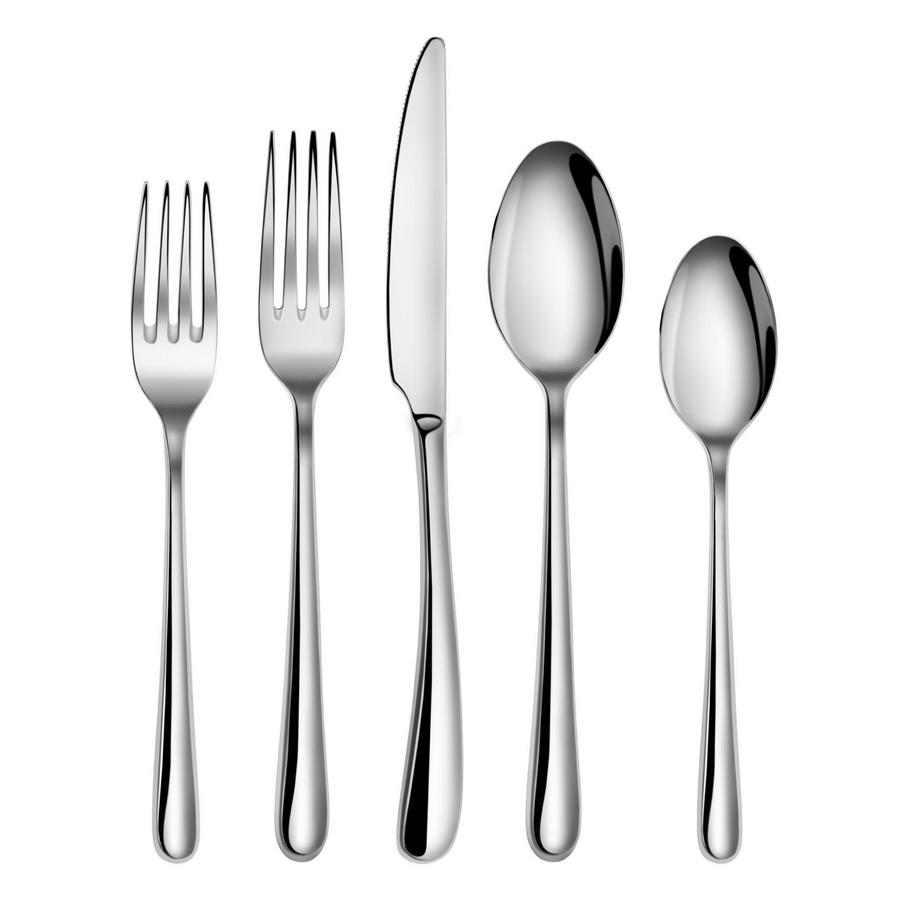 Cangshan - Rain 20PC Matte 18/10 Stainless Flatware Set