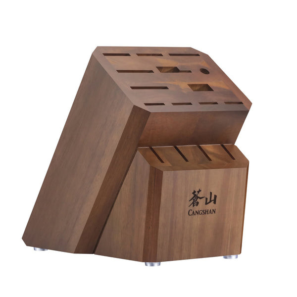Cangshan - Acacia 16 Slot Wood Knife Block