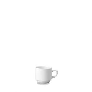 Churchill - White Holloware 3 oz Mocha Coffee Cup - 24/Case