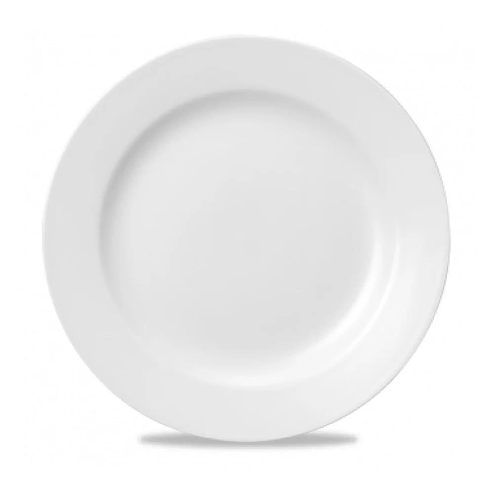 Churchill 12.25" Super Vitrified Classic Round Plate - 12/Case - WH CP121