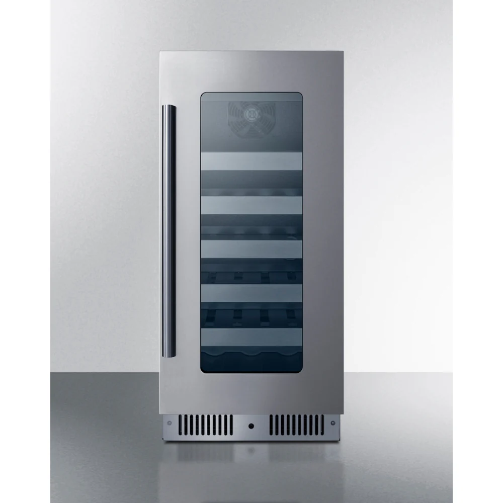 Summit CL155WC1 15" Single Zone Wine Cooler - 23 Bottles