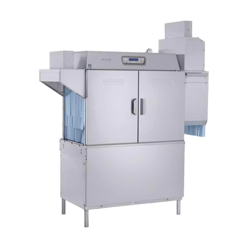 Hobart CL44eR Single Tank Conveyor Dishwashing Machine - 202 Racks/Hour