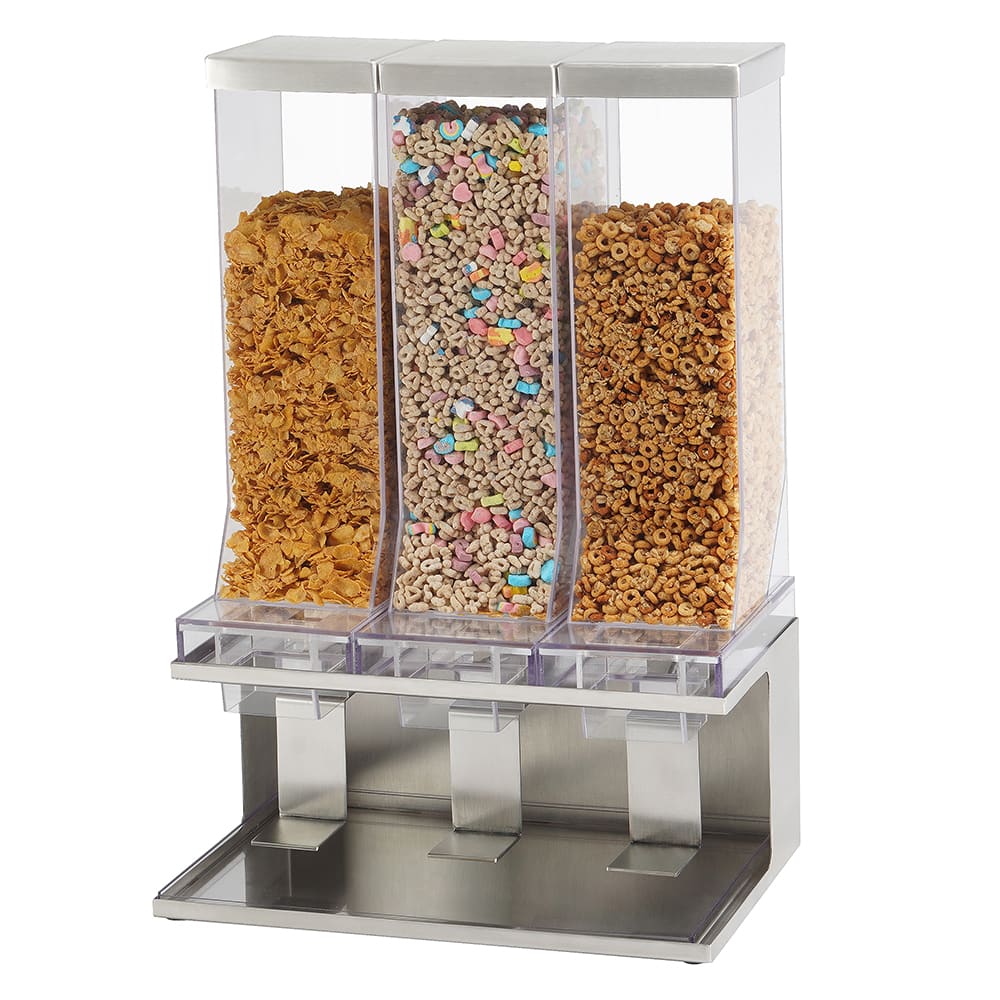 Cal-Mil 3-Container Countertop Cereal Dispenser - 22355-3-55