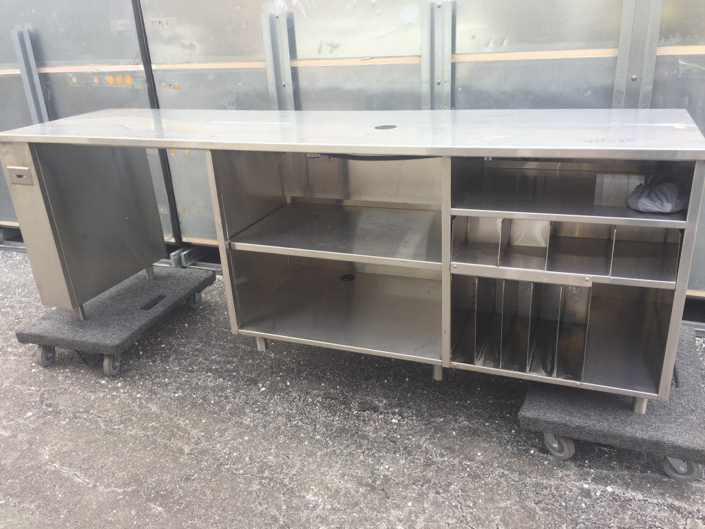 Commercial professional-grade Stainless Steel Table Counter