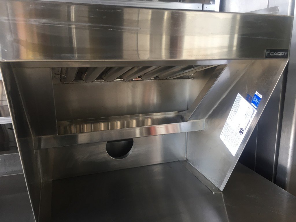 Commercial Kitchen Exhaust System Dry Filter Ventilator Hood