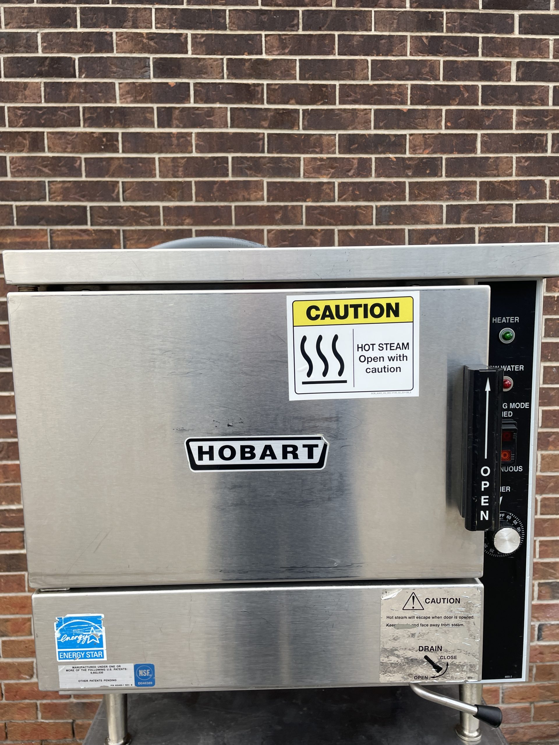 Hobart PX-3 Electric Convection Steamer