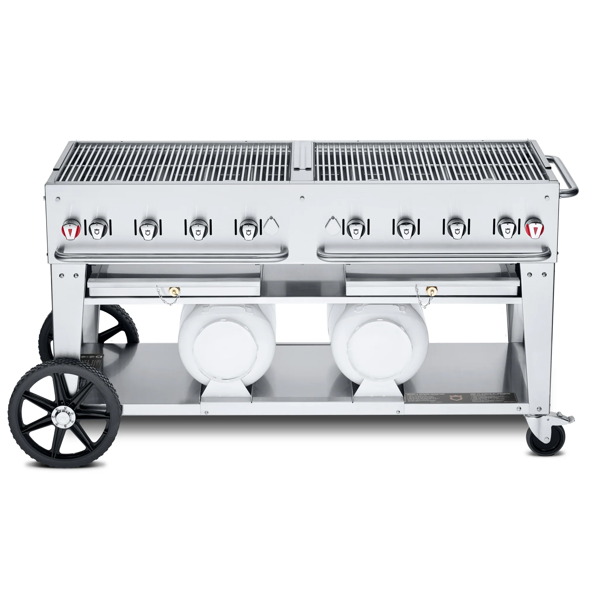 Crown Verity CV-CCB-60 60" Club Series BBQ Grill - Liquid Propane