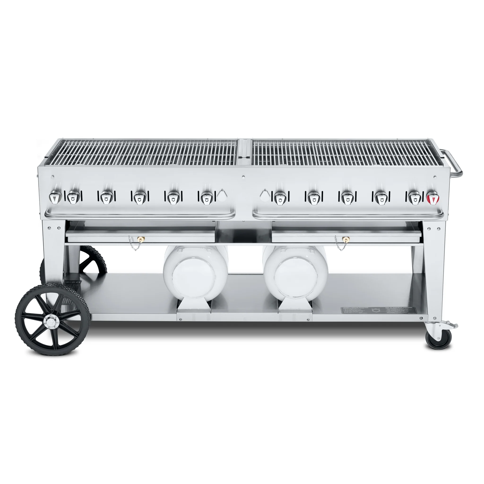Crown Verity CV-CCB-72 72" Club Series BBQ Grill - Liquid Propane