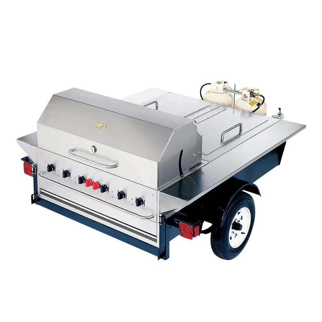 Crown Verity CV-TG-1 48" Towable Grill with Storage Compartment