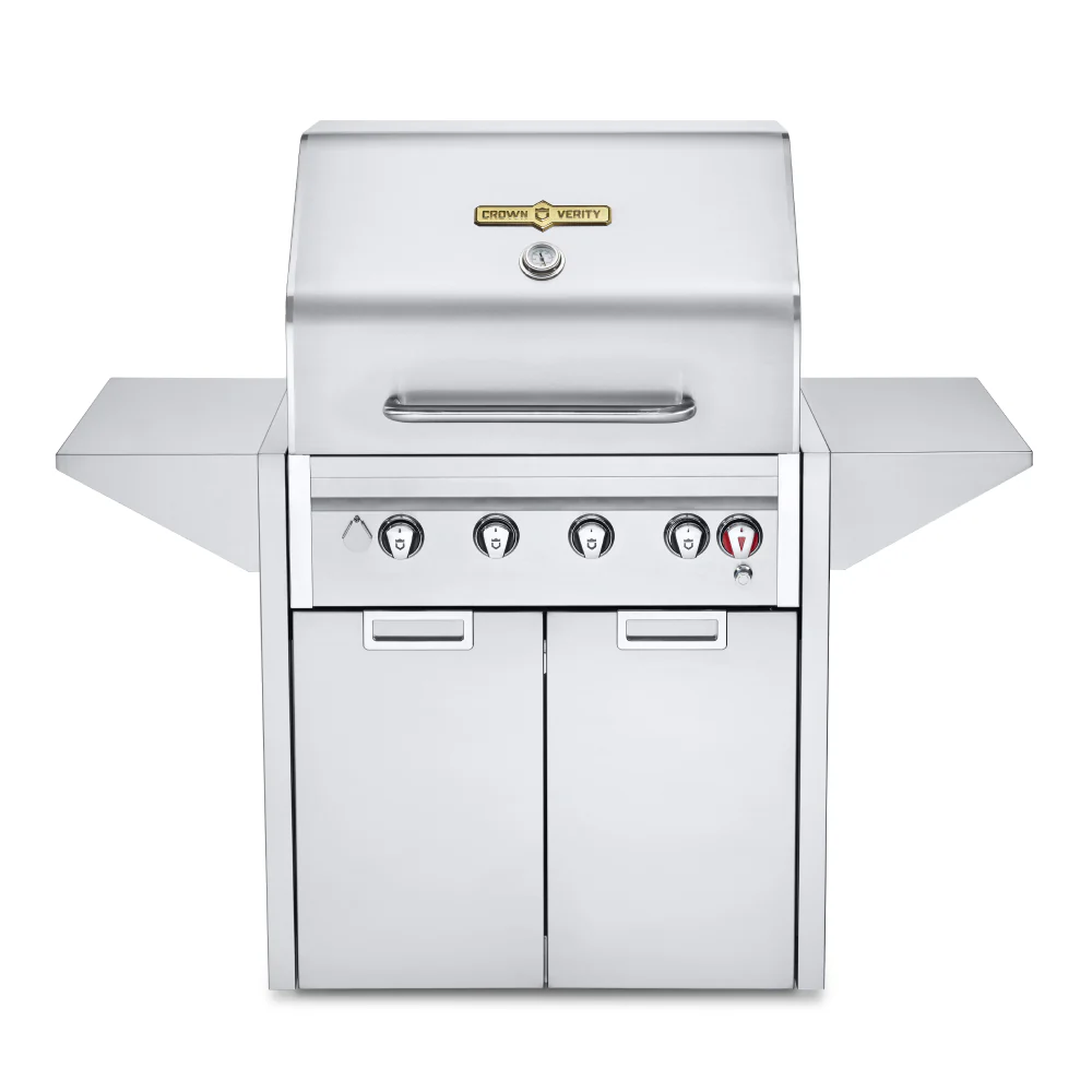 Crown Verity IE30MLP 30" Estate BBQ Cart Grill - Liquid Propane