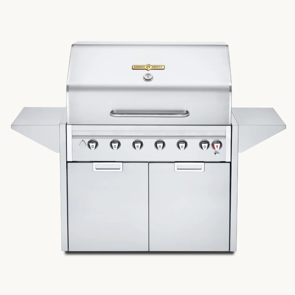 Crown Verity IE42MLP 42" Estate BBQ Cart Grill - Liquid Propane