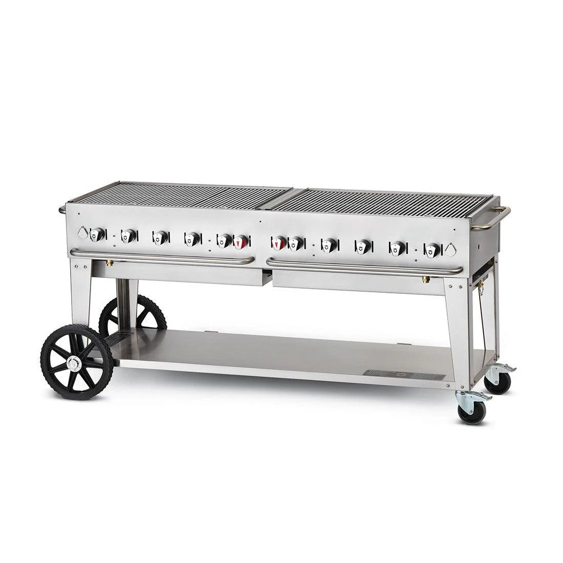 Crown Verity MCB-72 72" Mobile BBQ Grill - Liquid Propane