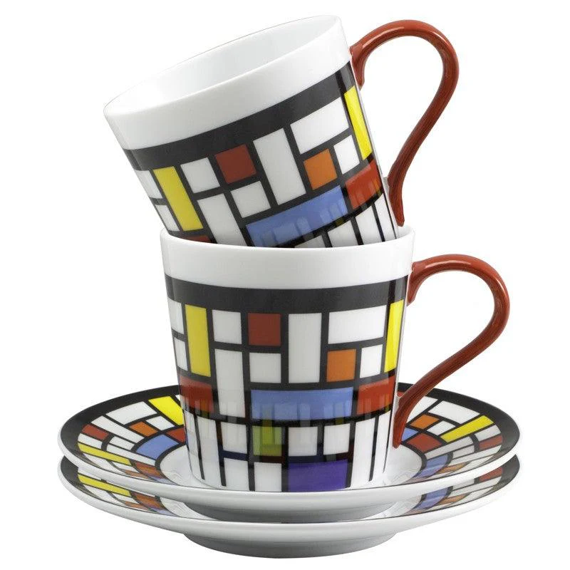 BIA 7.5 Oz. Cappuccino Cup & Saucer Set - 4320509AS