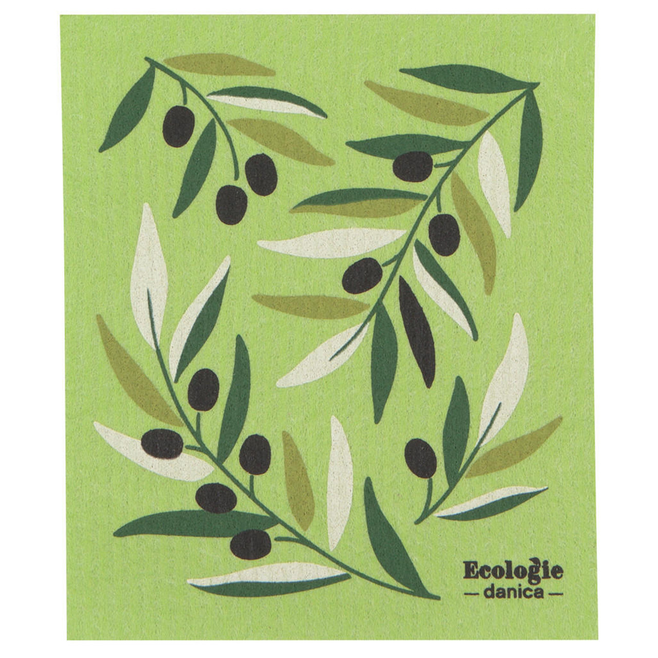 Now Designs - Olives Swedish Sponge Cloth