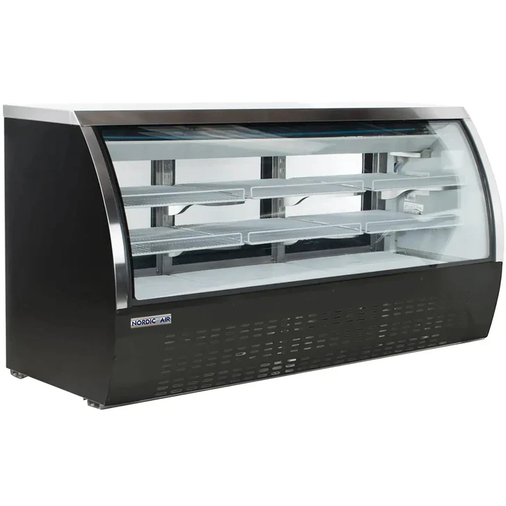 Nordic Air DDC-79 Curved Glass 79" Refrigerated Deli Case