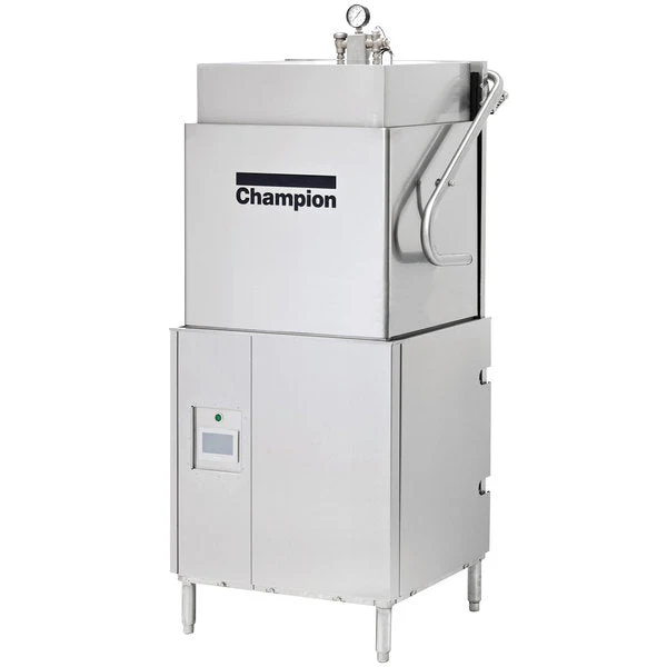Champion DH6000 High Temperature Door-Type Dishwashing Machine With Booster Heater - 208-240V, 1 Phase