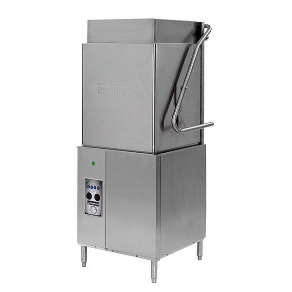 Champion DH5000T High Temperature Hood-Type Dishwashing Machine - 60 Racks/Hour