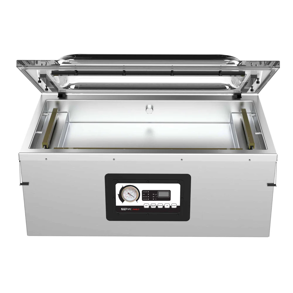 Eurodib Diablo 12D27G Chamber Vacuum Sealer Machine with 27" Seal Bar & 24 m³/h Vacuum Power