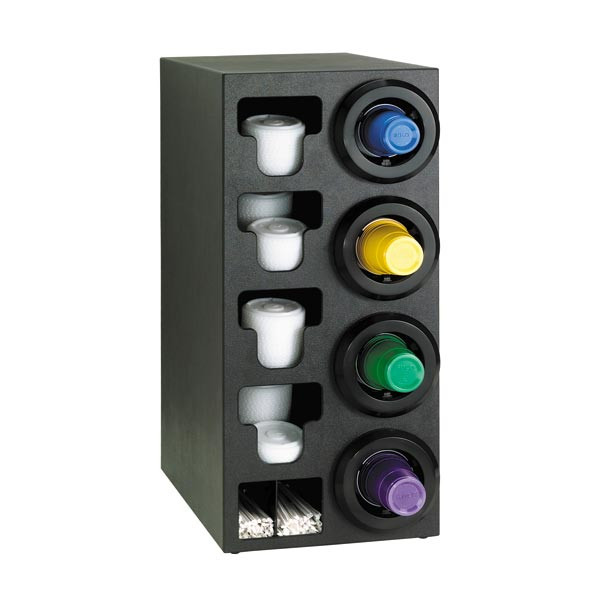 Dispense-Rite - Countertop Cup, Lid & Straw Dispensing Cabinet - STL-C-4RBT