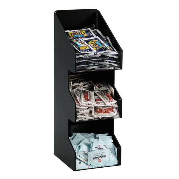 Dispense-Rite - Countertop Lid & Condiment Organizer w/ 3 Sections - VCO-3