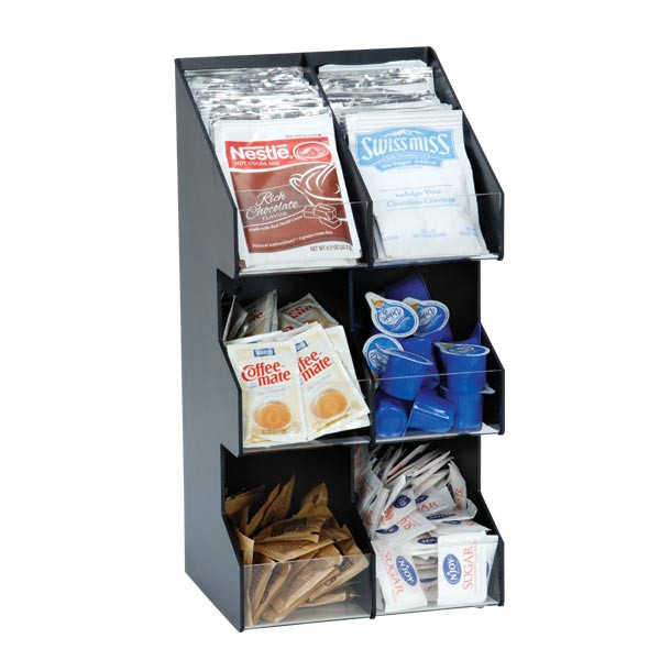 Dispense-Rite - Countertop Lid & Condiment Organizer w/ 6 Sections - VCO-6