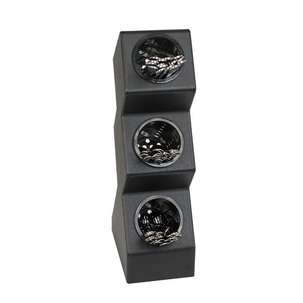 Dispense-Rite - Countertop Flatware & Condiment Organizer w/ 3 Sections - VSCH-3BT