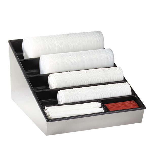 Dispense-Rite - Stainless Steel Countertop Multi-Purpose Organizer - WLS-1