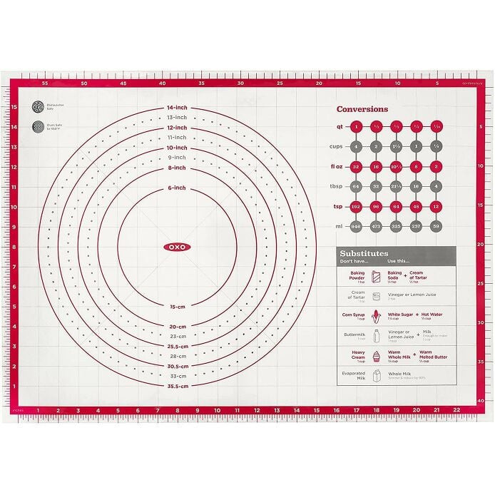 Oxo - 17.5" x 24.5" Silicone Pastry Mat