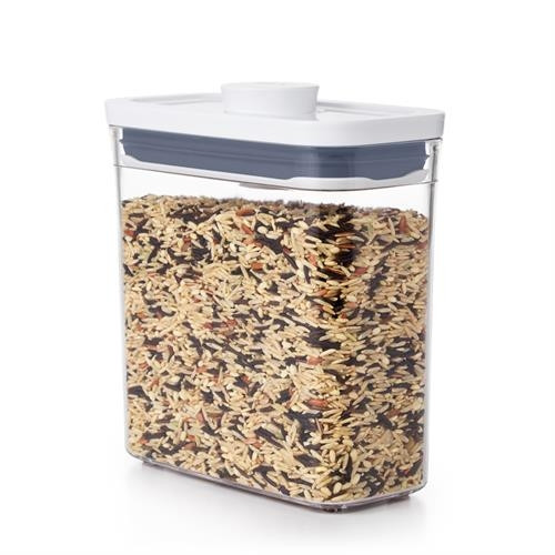 OXO - 1.1 L Pop 2.0 Slim Rectangular Storage Container