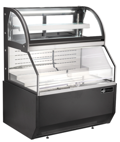 EFI Sales - 48" Black Open Air Combo Merchandiser - CGOCM-4861