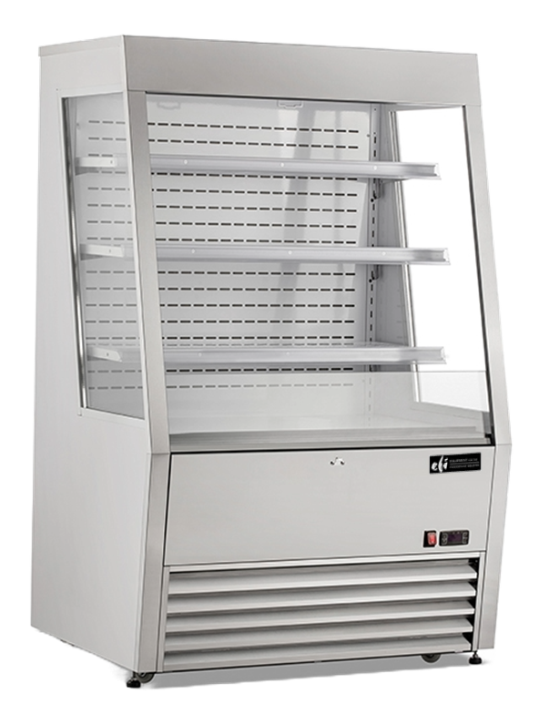 EFI Sales - 36" Stainless Steel Open Air Merchandiser - CGOM-3659S