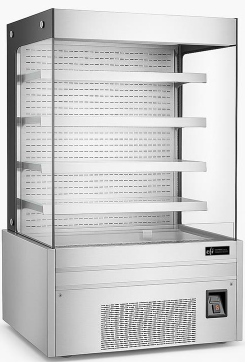 EFI Sales - 48" Stainless Steel Open Air Merchandiser - CGOMS-4880
