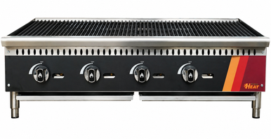 EFI Sales - 48" Natural Gas Lava Rock Charbroiler - HCH48-LV-N EFI Sales - 48" Natural Gas Lava Rock Charbroiler - HCH48-LV-N - Image 2