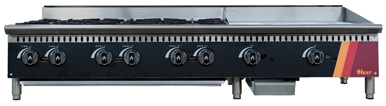 EFI Sales - 60" Liquid Propane Cooktop w/ 24" Griddle & 36" Hotplate - HCT60-36HP-24GM-P EFI Sales - 60" Liquid Propane Cooktop w/ 24" Griddle & 36" Hotplate - HCT60-36HP-24GM-P - Image 3